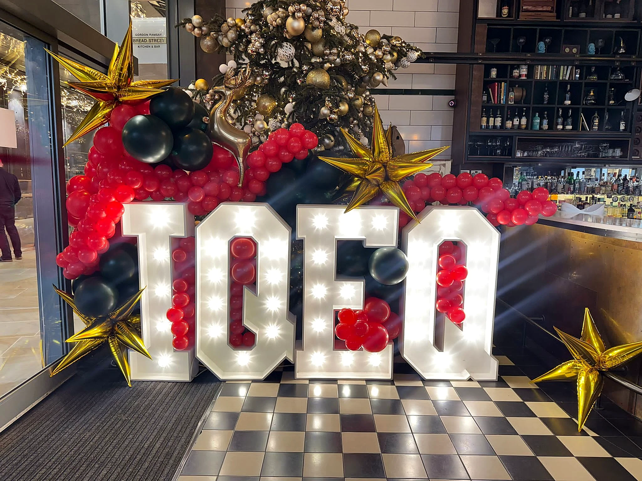 100 light up milestone numbers